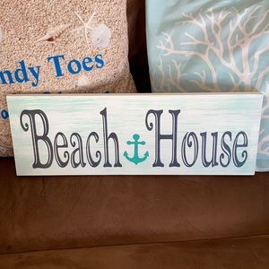 Beach House Sign ⚓️